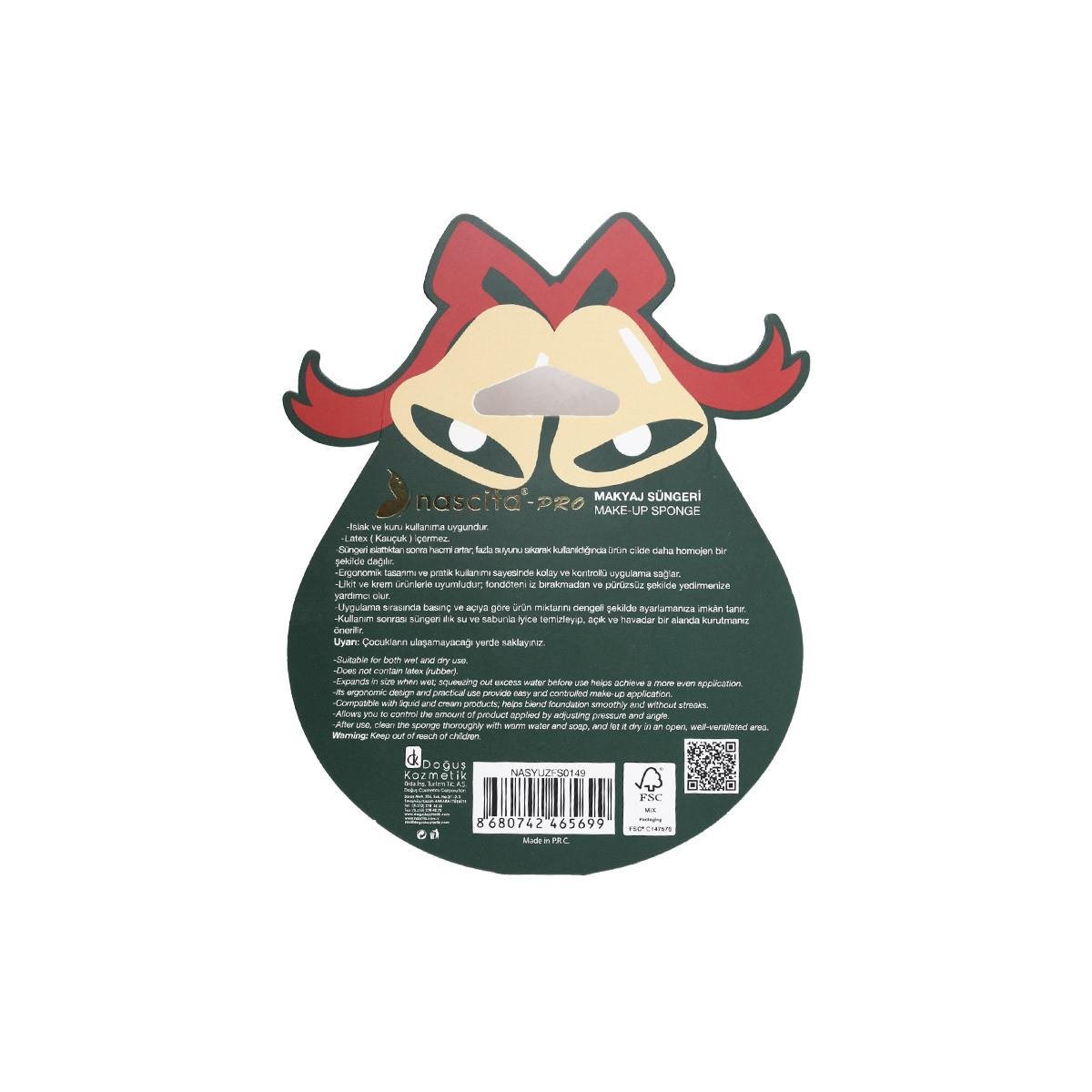 Nascita Latex Free Christmas Makyaj Süngeri - 149