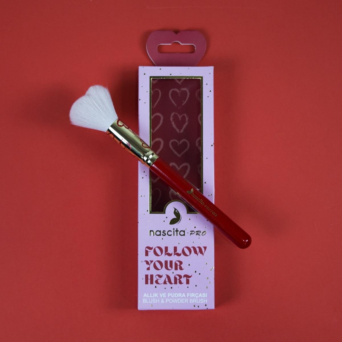 Nascita Love Kalp Allık ve Pudra Fırçası