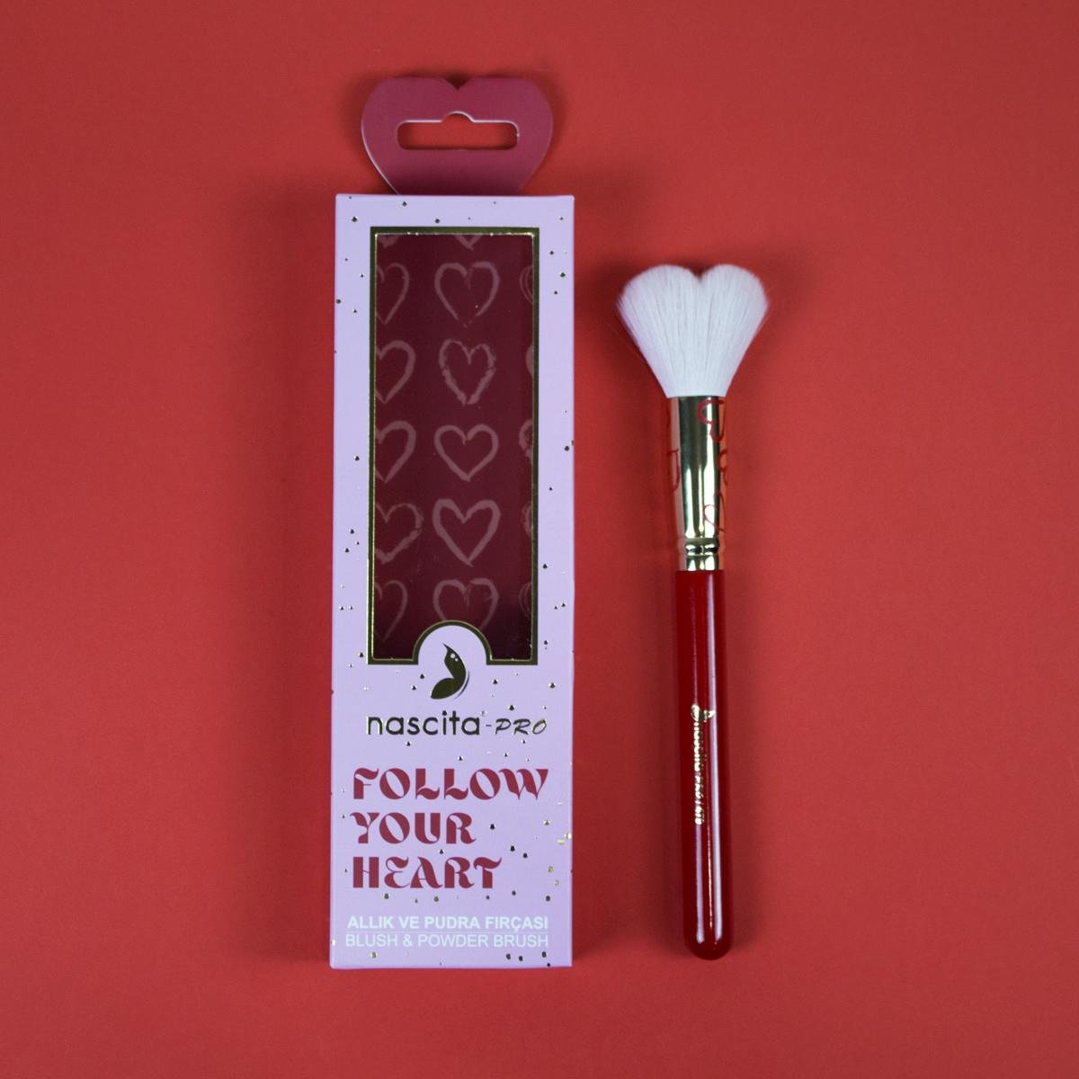 Nascita Love Kalp Allık ve Pudra Fırçası