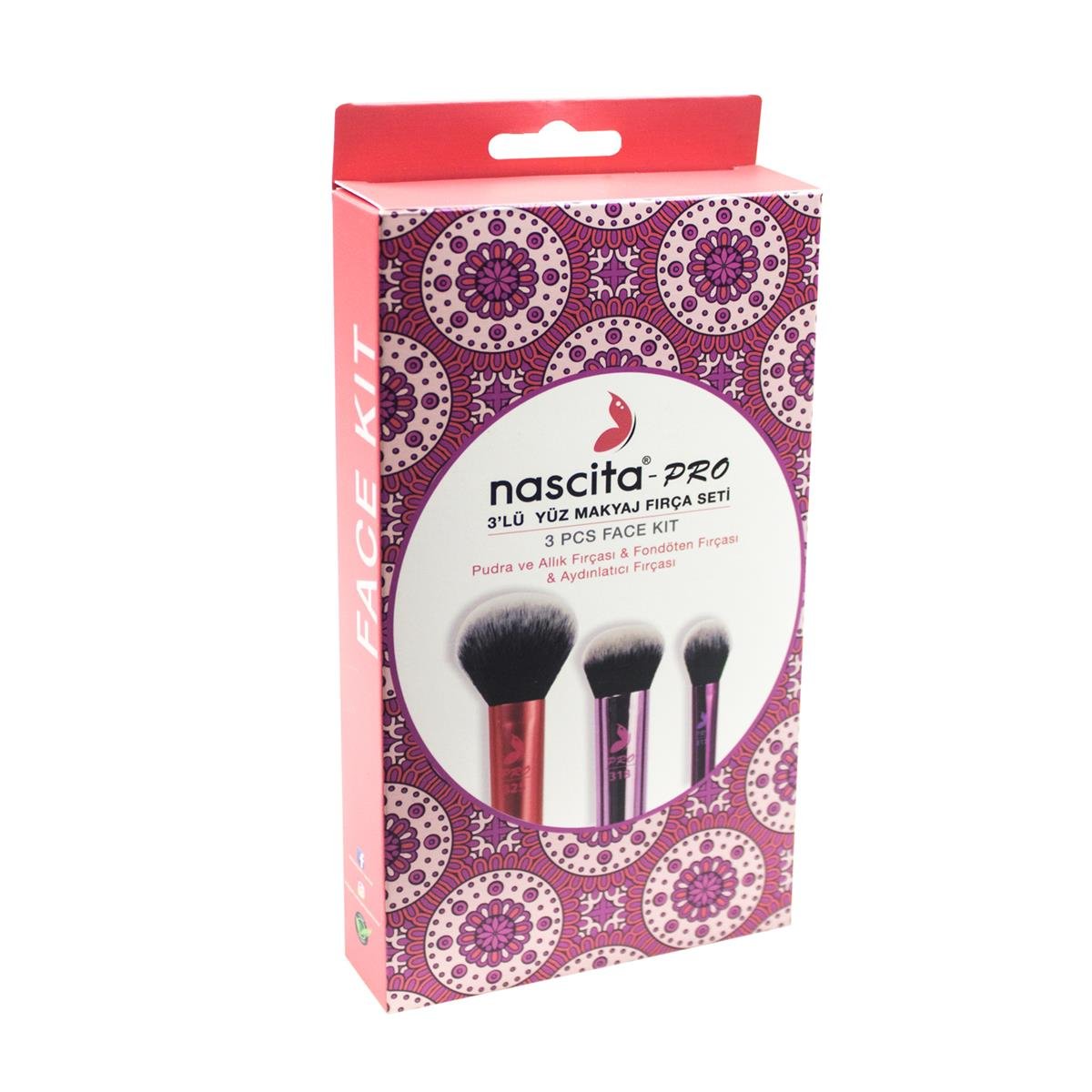 Nascita Pro Yüz Makyaj Seti 3'lü - 68