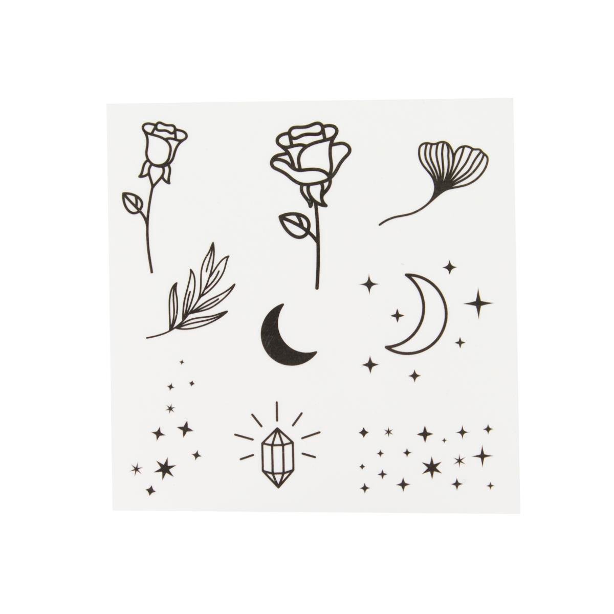 Nascita Rose & Stars Sticker - 19