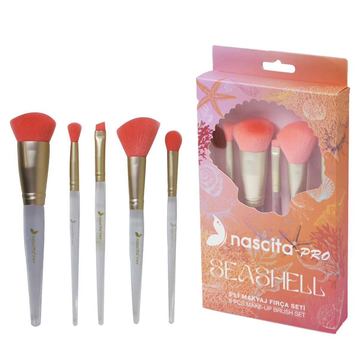 Nascita Seashell 5 li Makyaj Fırça Seti