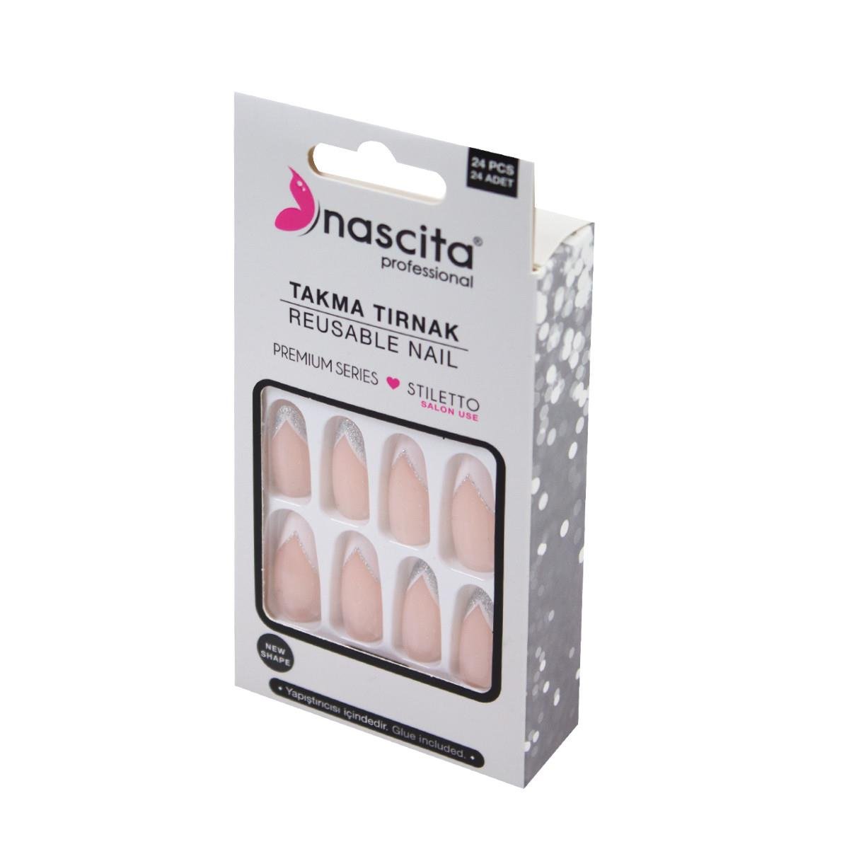 Nascita Stiletto French Tırnak - 201