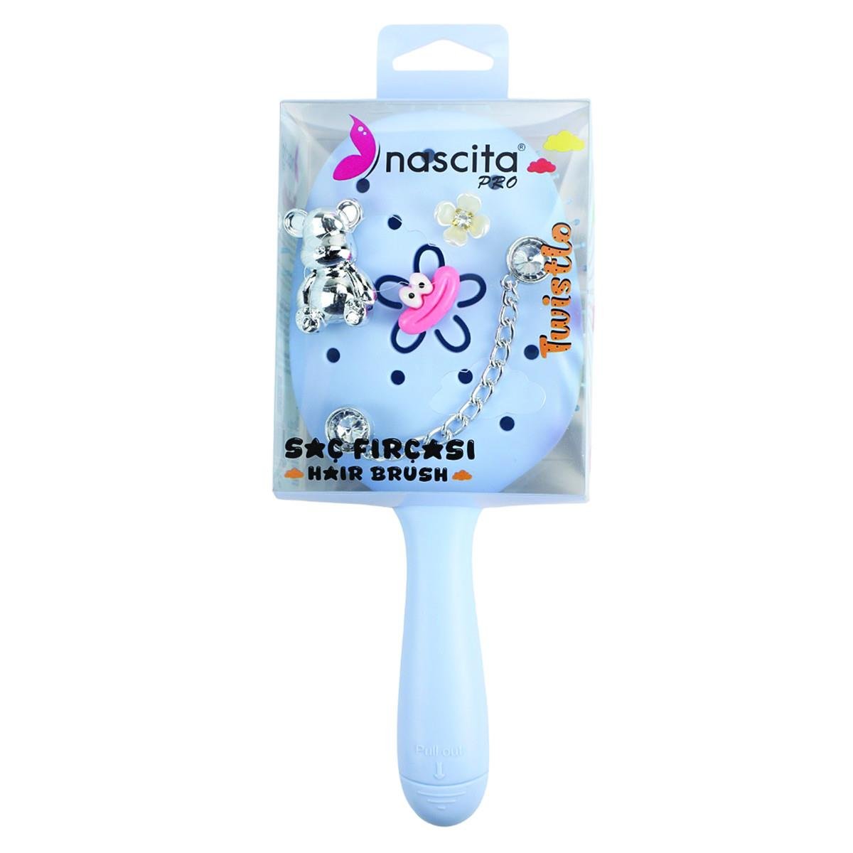 Nascita Twistlo Saç Fırçası Mavi - 59