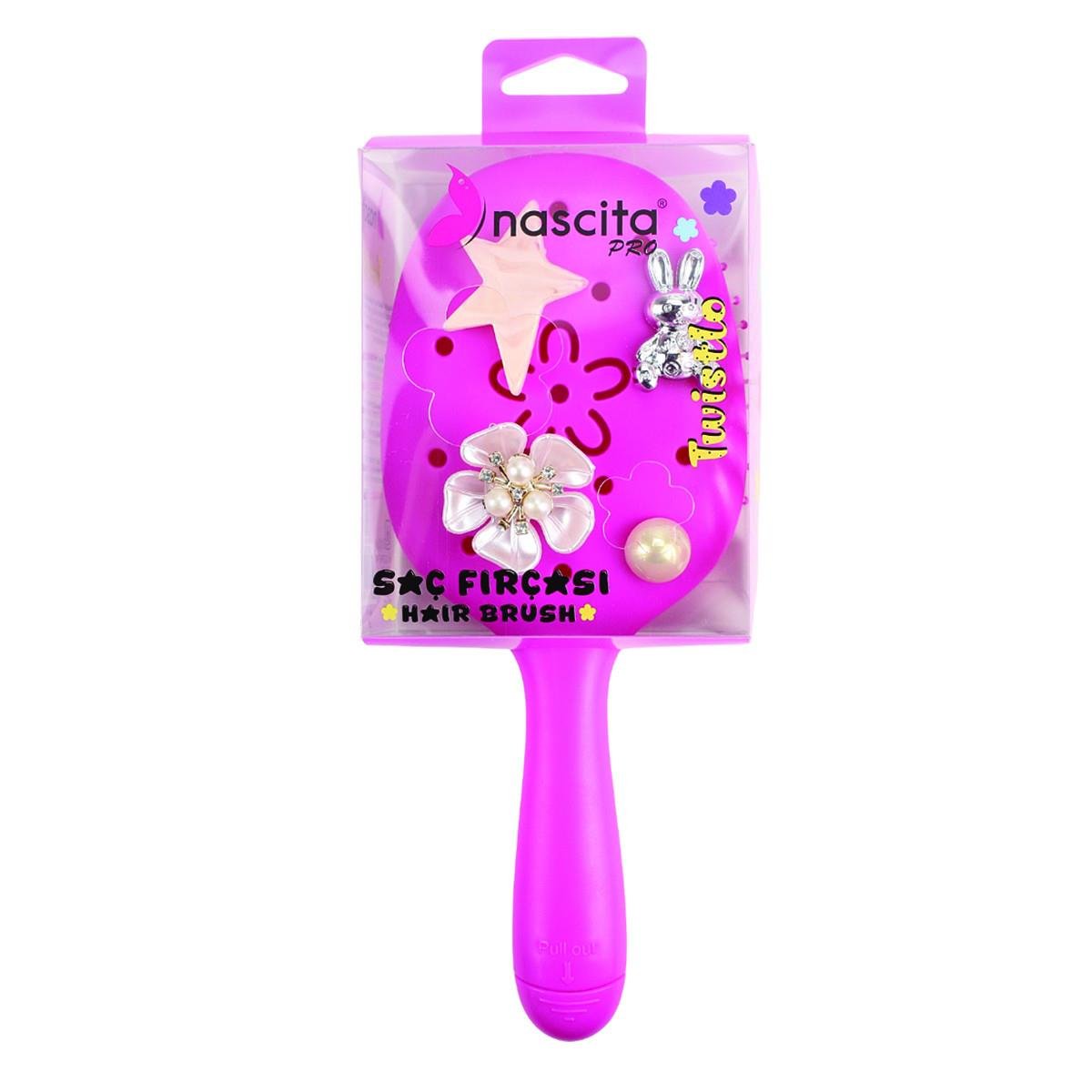 PEMBE TWISTLO SAÇ FIRÇASI