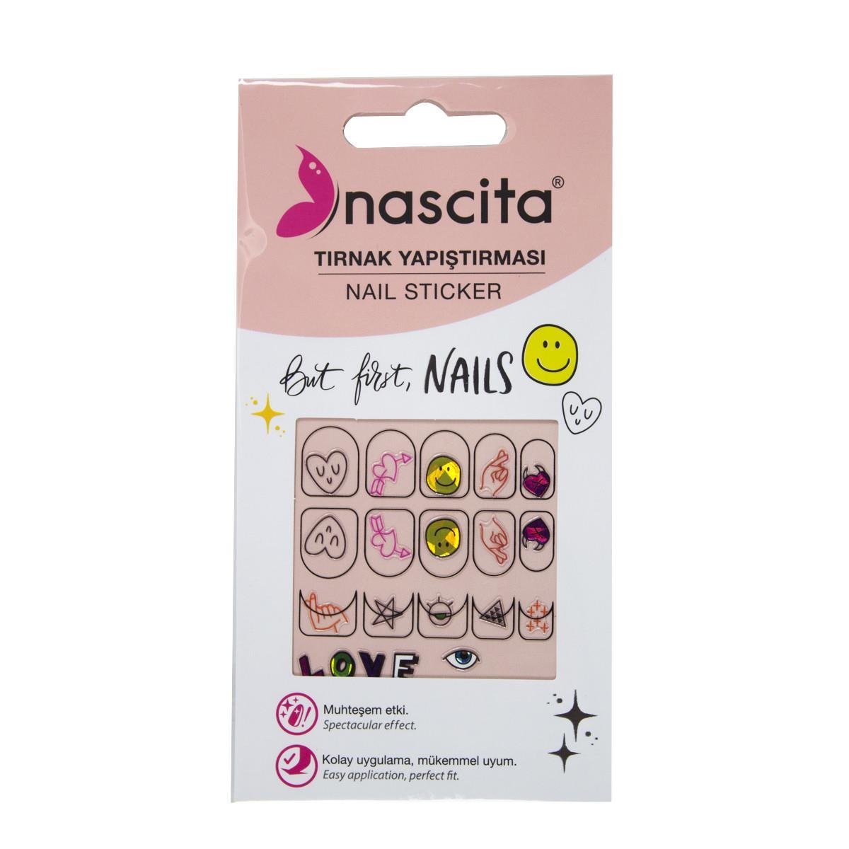 TIRNAK YAPISTIRMASI (NAIL STICKER)