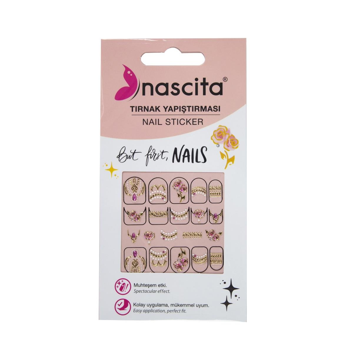 TIRNAK YAPISTIRMASI (NAIL STICKER)