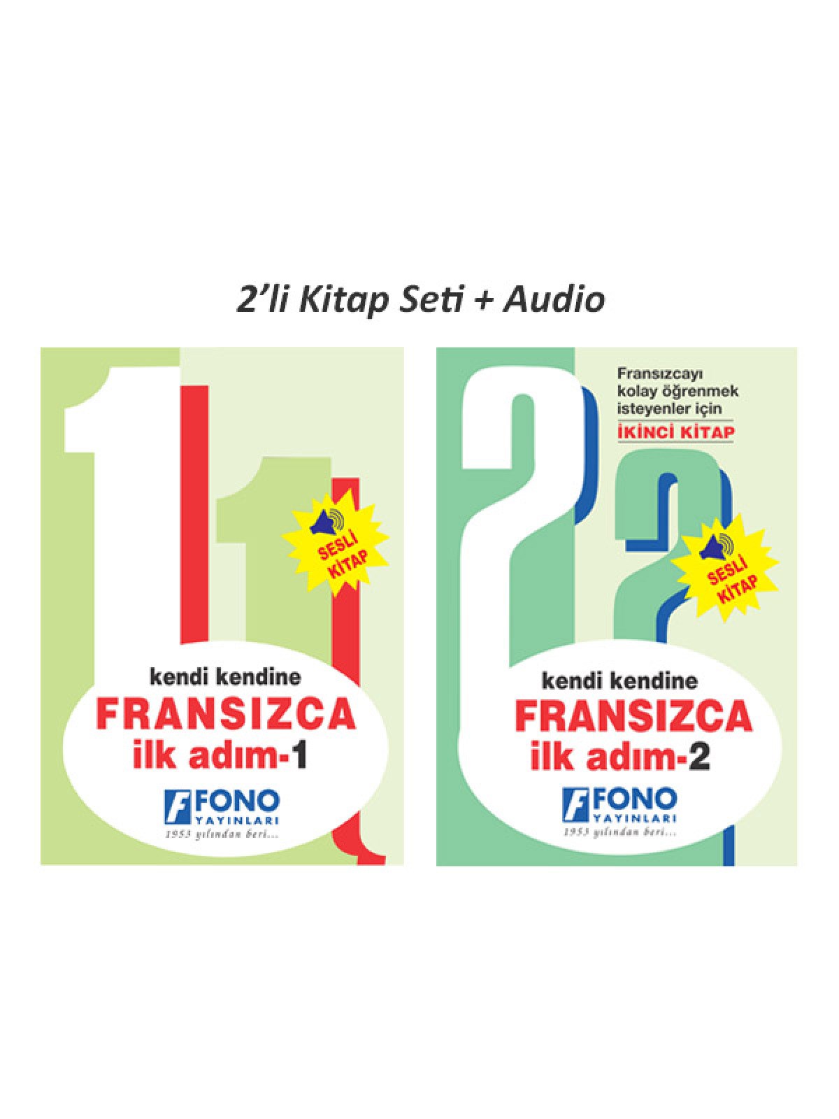 Fono Kendi Kendine Fransızca İlk Adım 1 - 2 (Seslendirmeli)