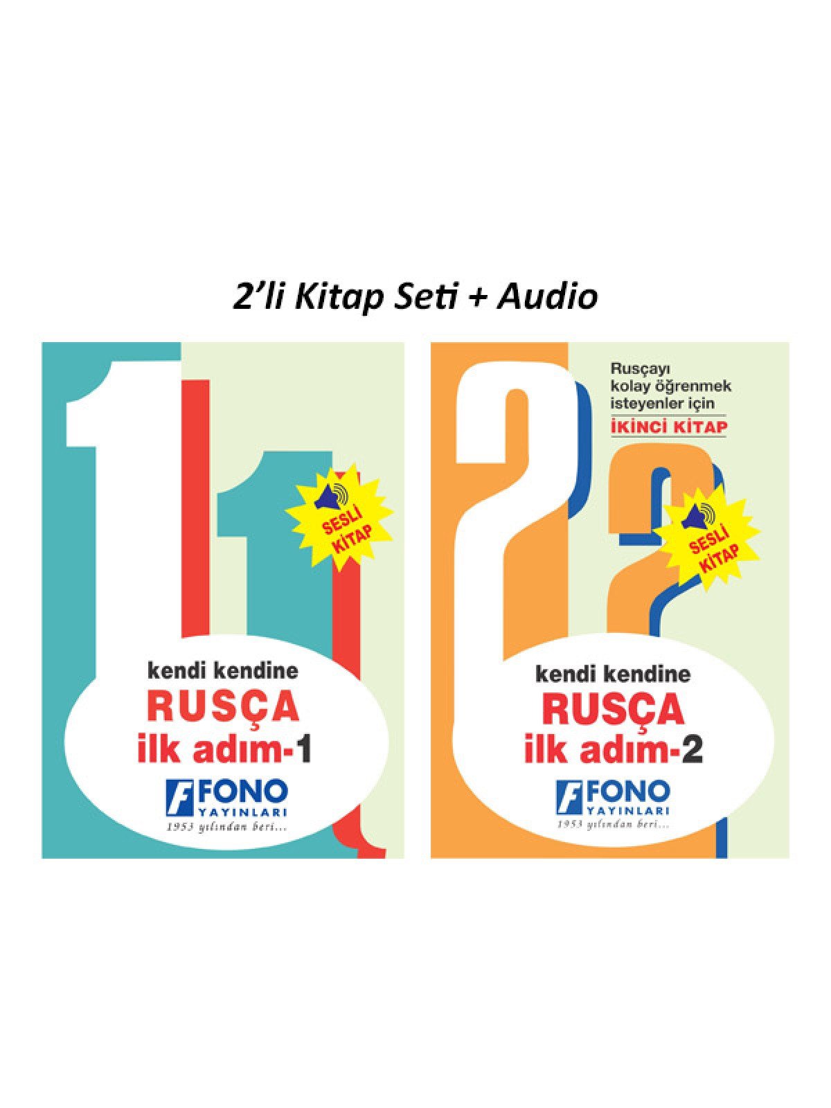 Fono Kendi Kendine Rusça İlk Adım 1 - 2 (Seslendirmeli)