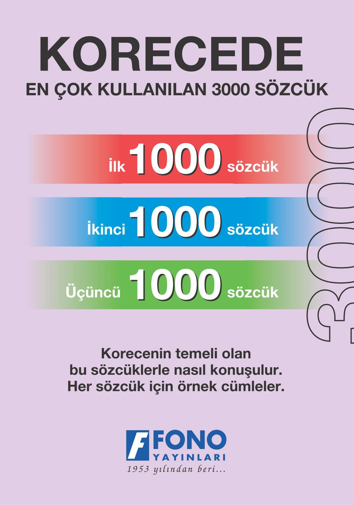 Korece İlk 3000 Sözcük