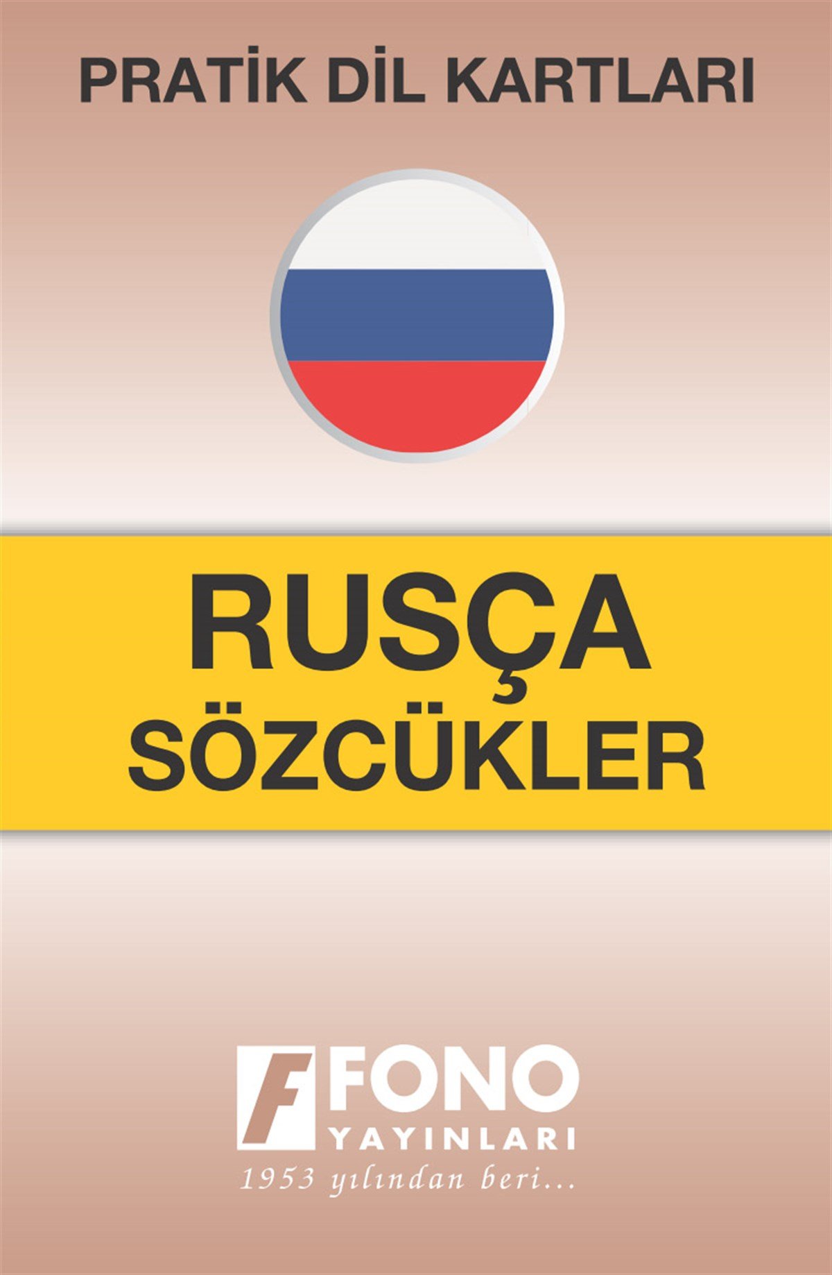 Pratik Rusça Kelime Kartları
