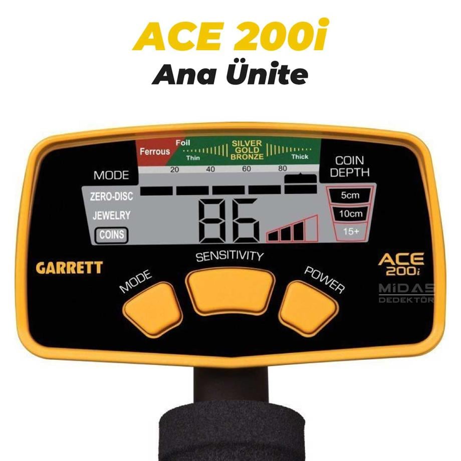 ACE 200İ Dedektör