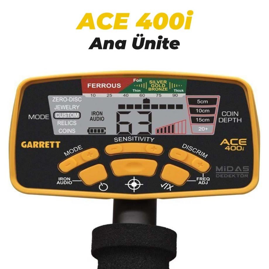 ACE 400i Dedektör