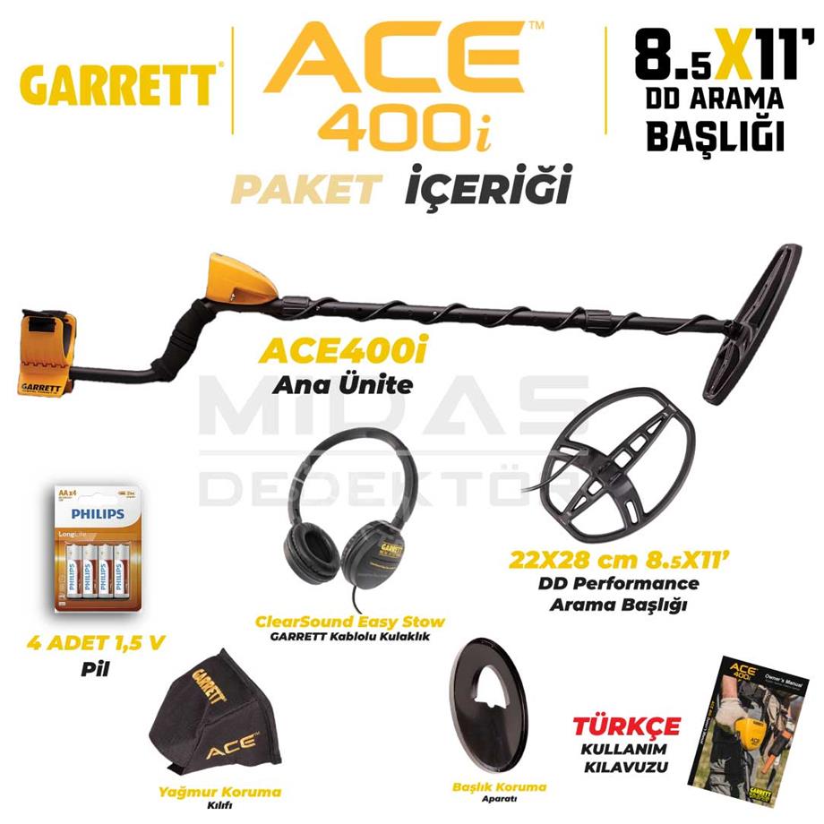 ACE 400i Dedektör