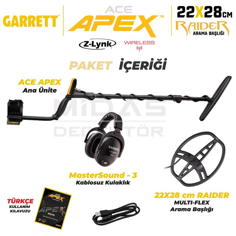 ACE APEX RAIDER BAŞLIKLI (22X28CM) MS-3 Z-LYNK