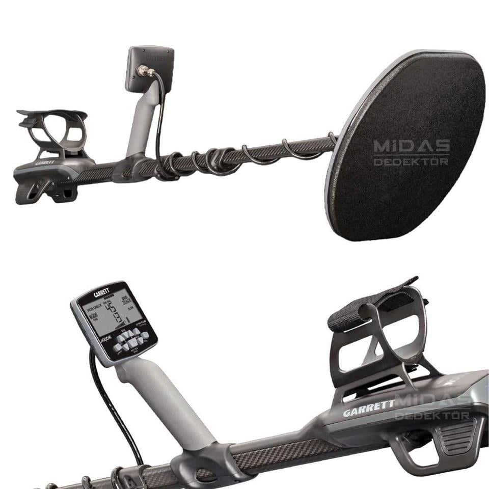 AXİOM ALTIN DEDEKTÖRÜ (13X11'' MONO  11'X7' DD) BAŞLIKLI MS3 KABLOSUZ KULAKLIKLI PAKET