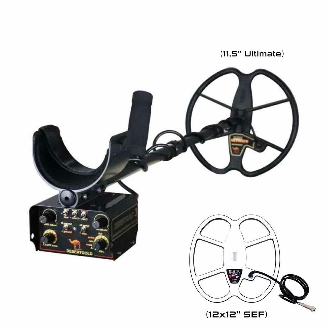 DESERT GOLD 3 Dedektör (11,5'' Ultimate+12x12'' Sef)