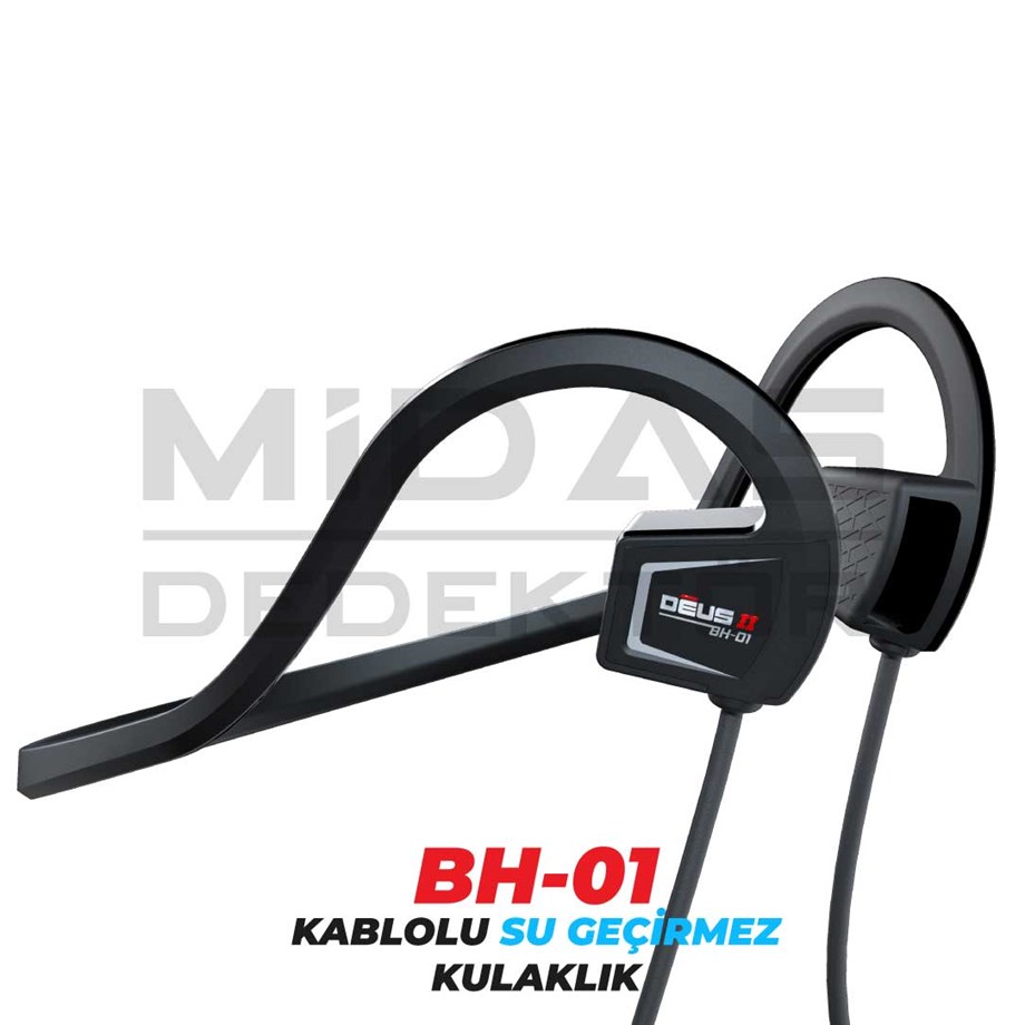 DEUS 2 - 22,5cm FMF Başlık, Ana Kontrol Ünitesi (RC), BH-01 Kablolu Su Geçirmez Kulaklık