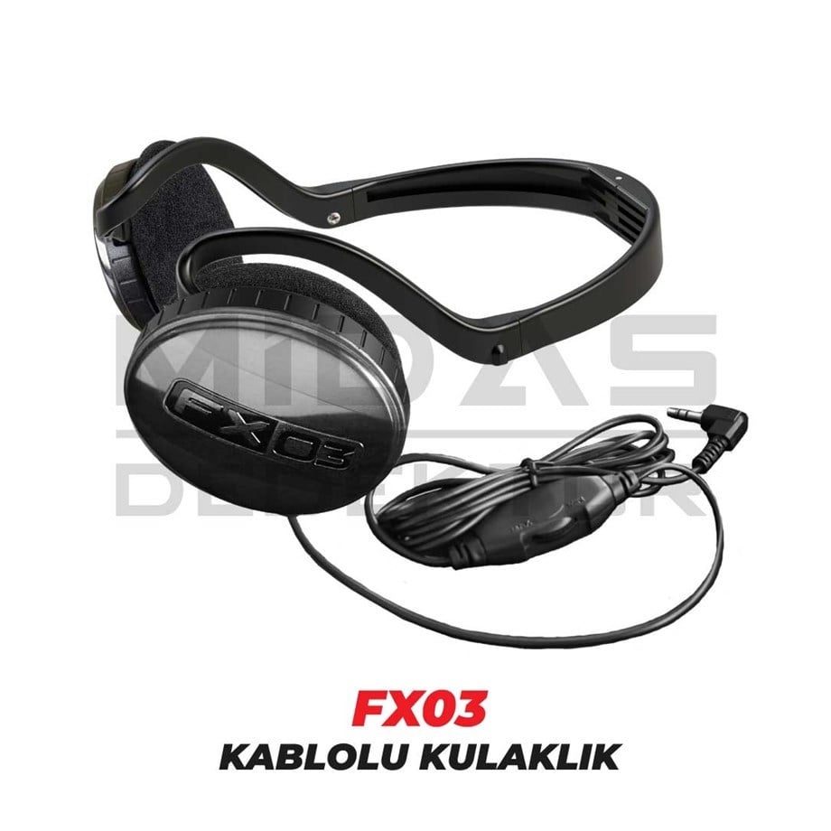 DEUS 2 22,5CM FMF BAŞLIK,ANA KONTROL ÜNİTESİ,FX03 KULAKLIK