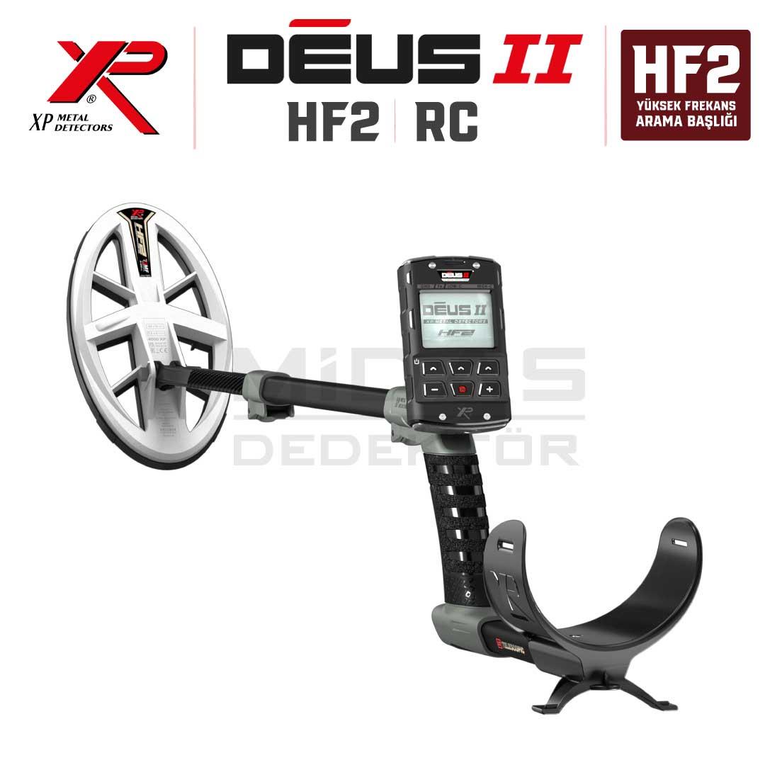 DEUS 2 - 24x13cm HF2 Başlıklı , Ana Kontrol Üniteli Dedektör