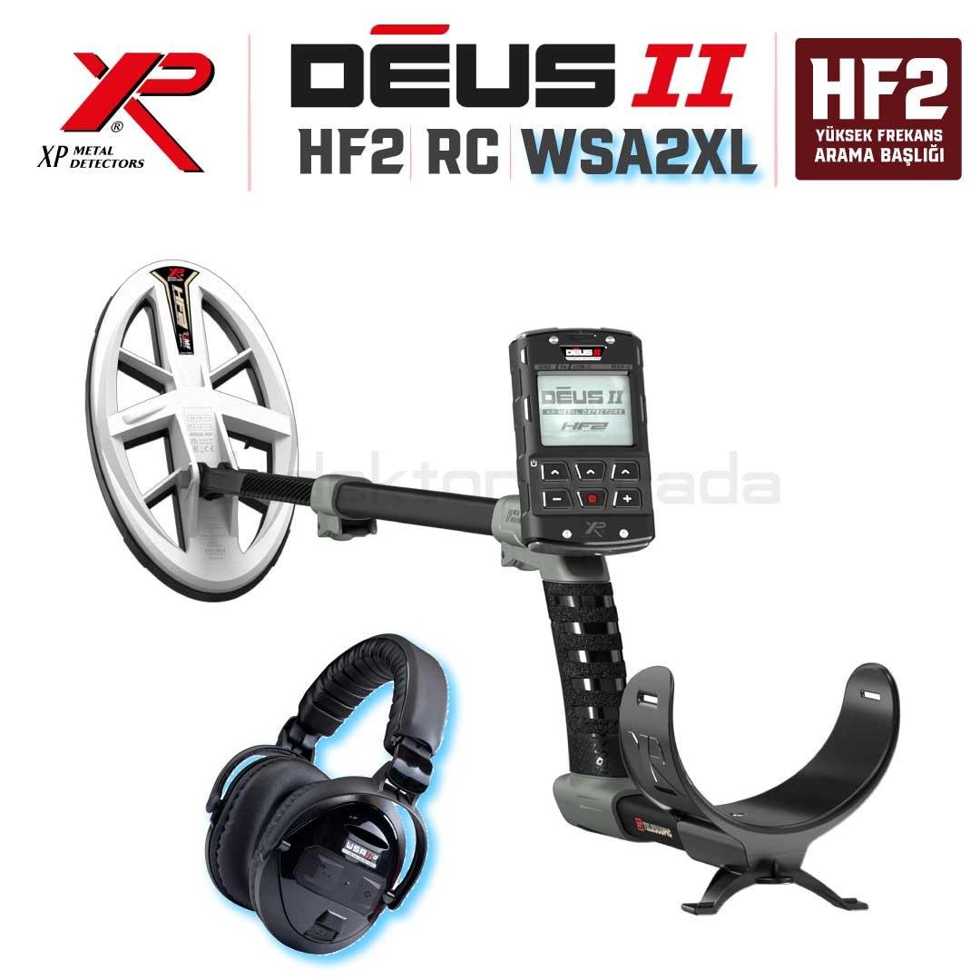 DEUS 2 - 24x13cm HF2 Başlıklı , Ana Kontrol Üniteli Dedektör