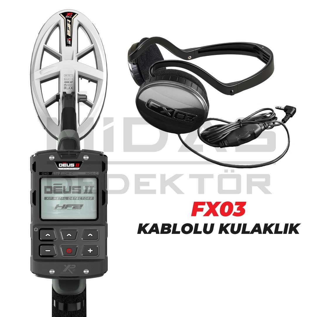 DEUS 2 - 24x13cm HF2 Başlıklı , Ana Kontrol Üniteli Dedektör