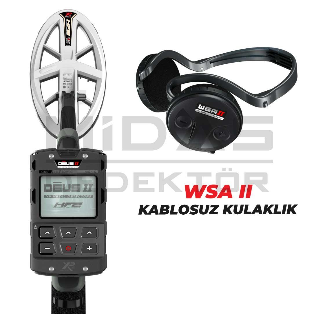 DEUS 2 - 24x13cm HF2 Başlıklı , Ana Kontrol Üniteli Dedektör