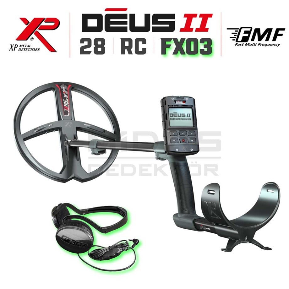 DEUS 2 28CM FMF BAŞLIK,ANA KONTROL ÜNİTESİ,FX03 KULAKLIK