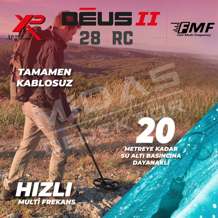 DEUS 2 28CM FMF BAŞLIK,ANA KONTROL ÜNİTESİ
