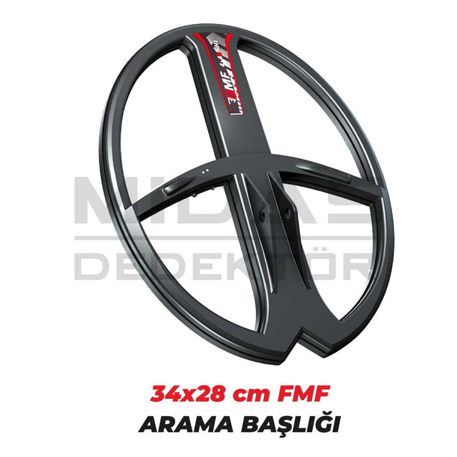 DEUS 2 - 34x28cm FMF Başlık, Ana Kontrol Ünitesi (RC), BH-01 Kablolu Su Geçirmez Kulaklık