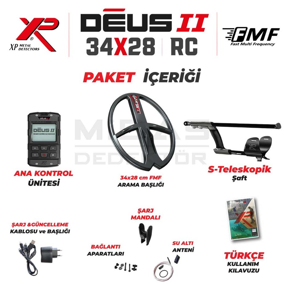 DEUS 2 34X28CM FMF BAŞLIK,ANA KONTROL ÜNİTESİ