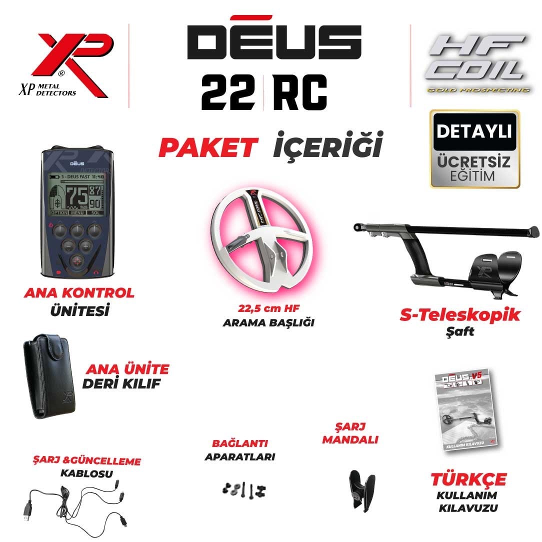 DEUS 22,5CM HF BAŞLIK,ANA KONTROL ÜNİTESİ