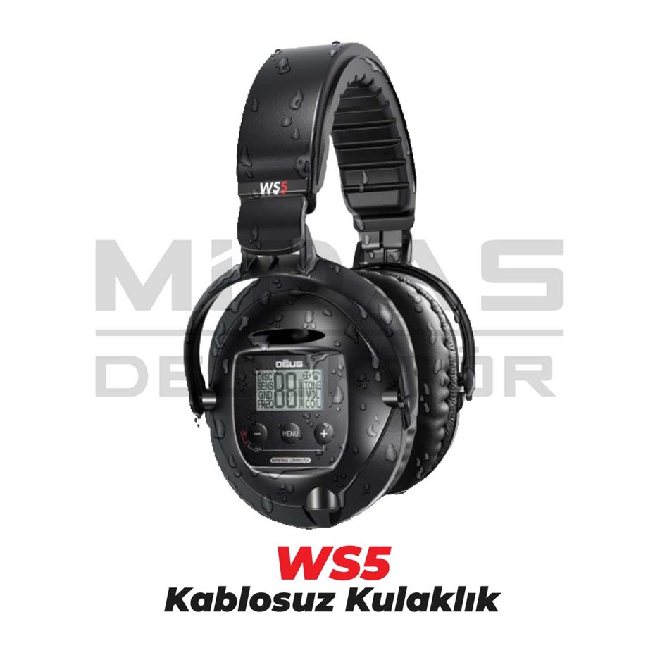 DEUS 22,5CM HF BAŞLIK,ANA KONTROL ÜNİTESİ,WS5 KULAKLIK