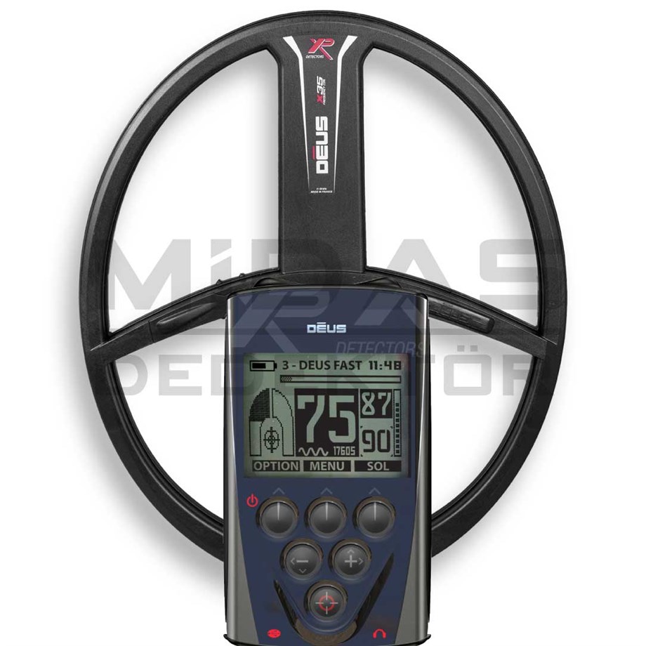 DEUS 34X28CM X35 BAŞLIK,ANA KONTROL ÜNİTESİ,WS4 KULAKLIK