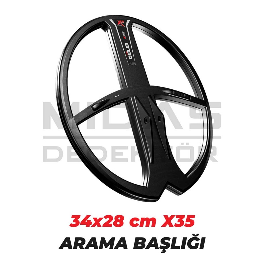 DEUS 34X28CM X35 BAŞLIK,ANA KONTROL ÜNİTESİ,WS4 KULAKLIK