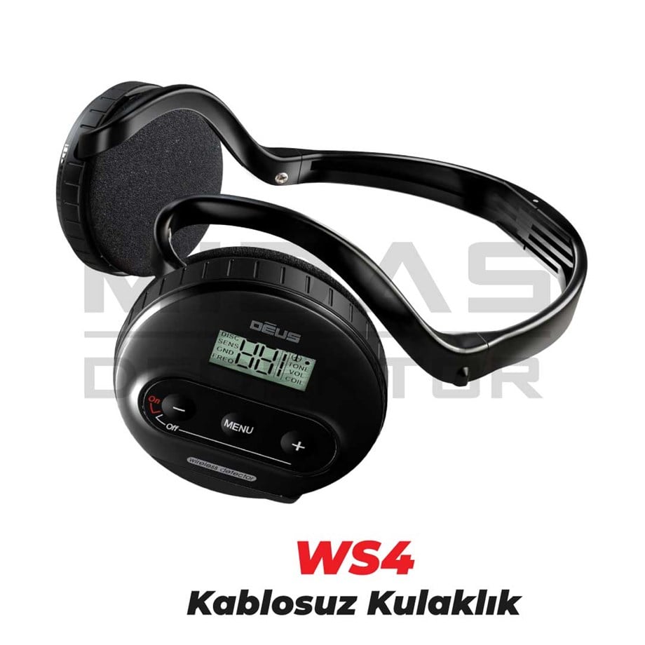 DEUS 34X28CM X35 BAŞLIK,ANA KONTROL ÜNİTESİ,WS4 KULAKLIK