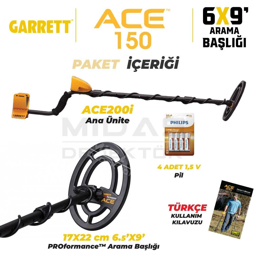 Ace 150 Dedektör