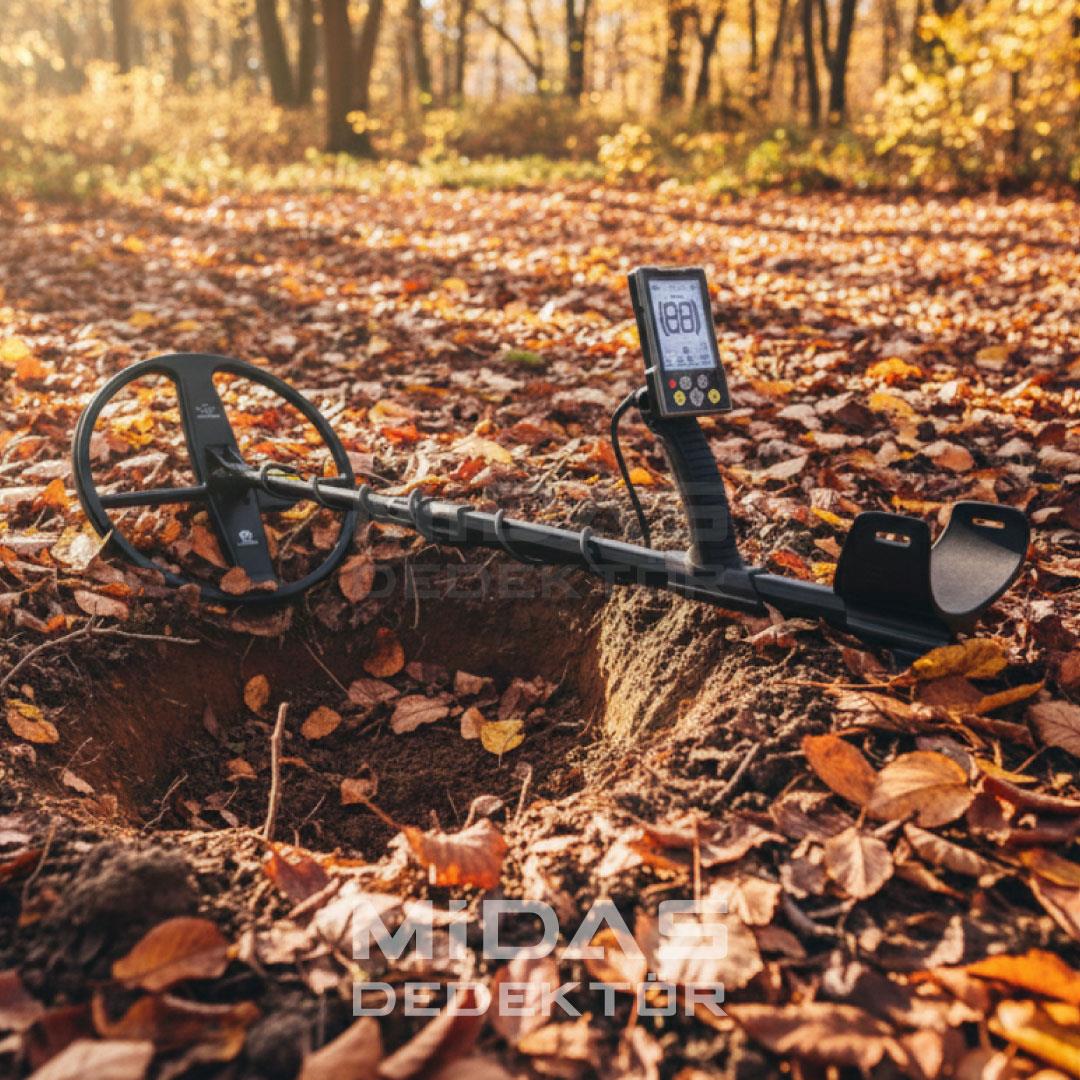 GAUSS MD Dedektör – Discovery 33cm + 18cm Başlık – Pinpointer + Kulaklık