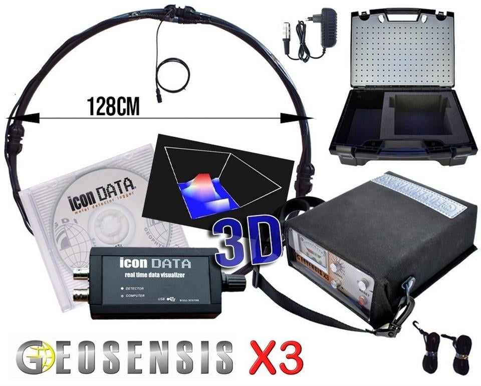 GEOSENSİS X3 DERİN ARAMA DEDEKTÖRÜ - 3D PRO PAKET