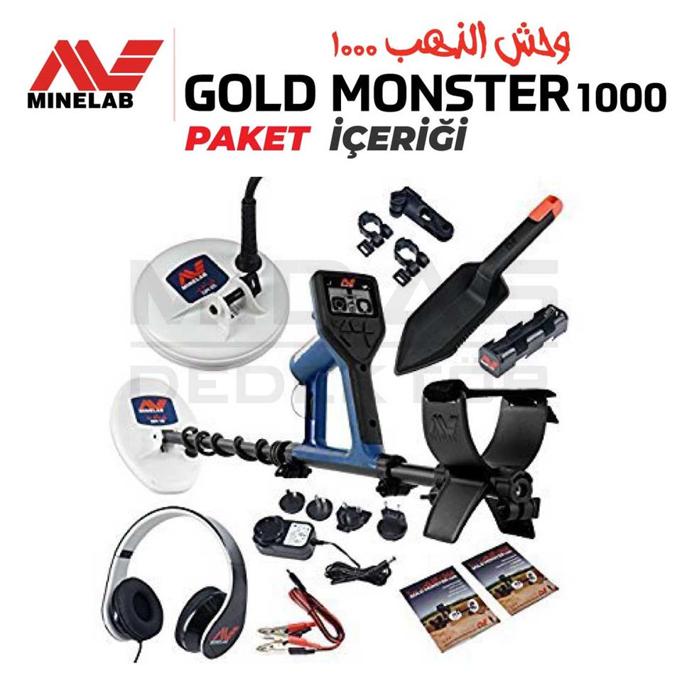 GOLD MONSTER 1000 ALTIN DEDEKTÖRÜ