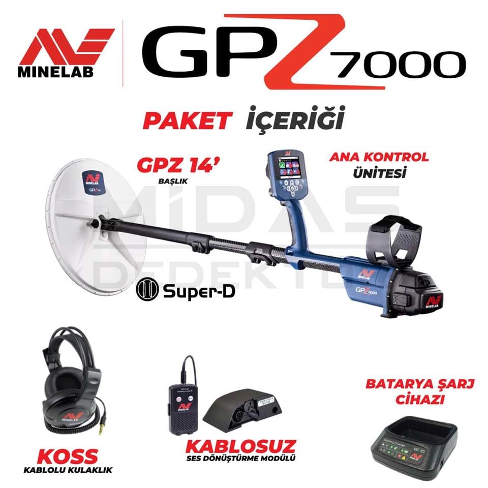GPZ 7000 ALTIN DEDEKTÖRÜ