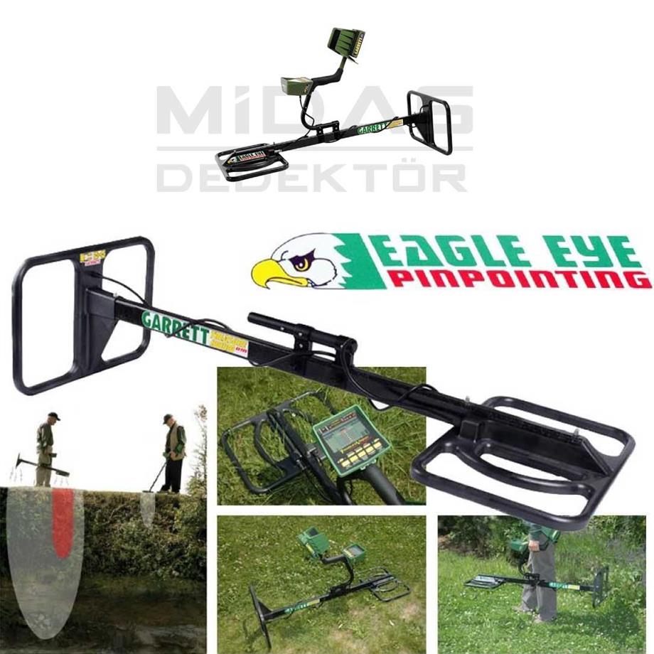 GTI 2500 DEFİNE DEDEKTÖRÜ TREASURE HOUND EAGLE EYE DEPTH MULTİPLİER PAKET (9,5 İNCH VE EAGLEEYE BAŞLIK)