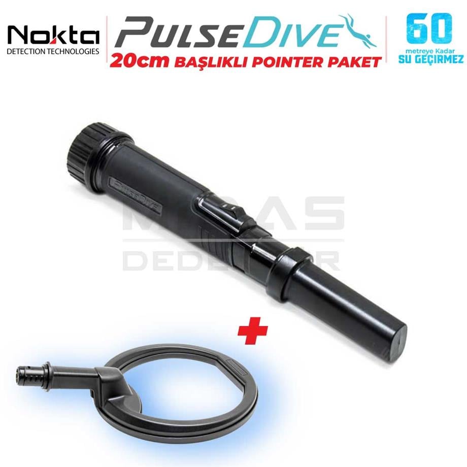 PULSEDIVE POİNTER + 20CM BÜYÜK BAŞLIK SİYAH
