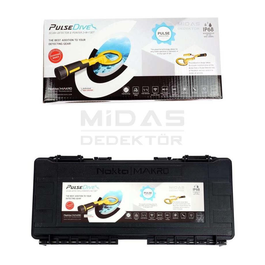 PULSEDIVE SCUBA 2 Lİ SET + 20CM BAŞLIK SARI