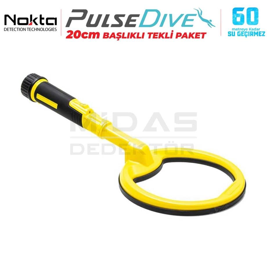 PULSEDIVE SCUBA TEKLİ 20CM SARI