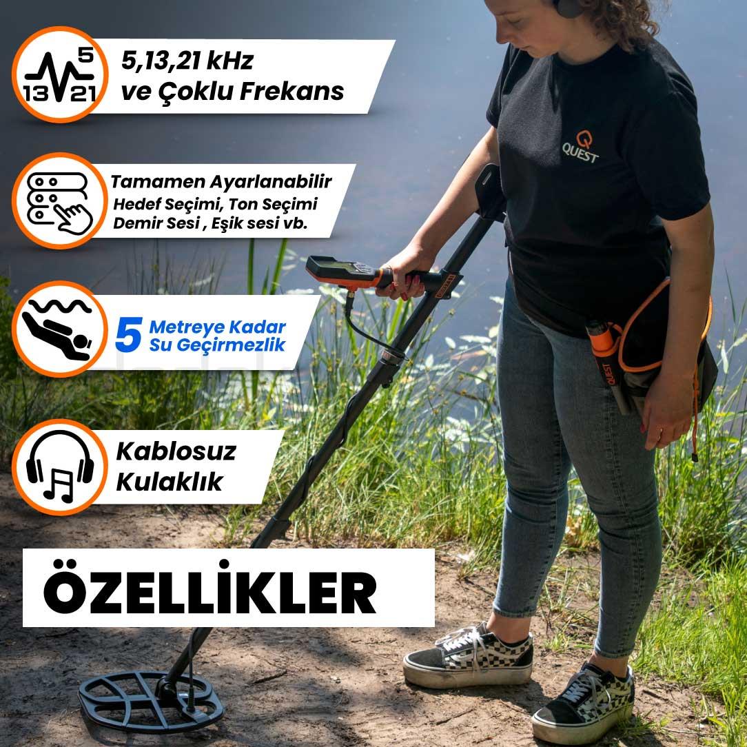 Quest Q35 Dedektör