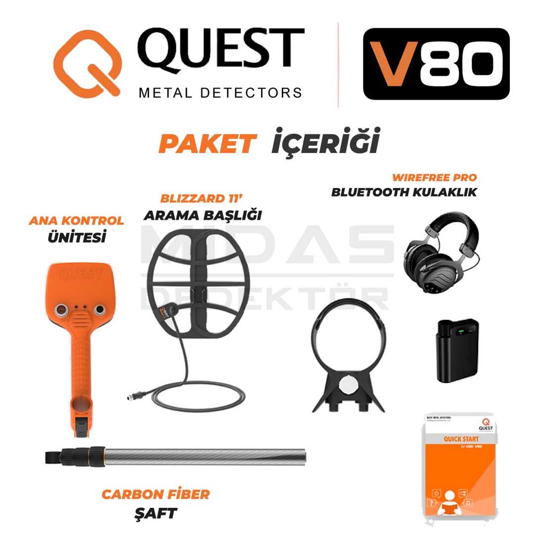 Quest V80 Dedektör