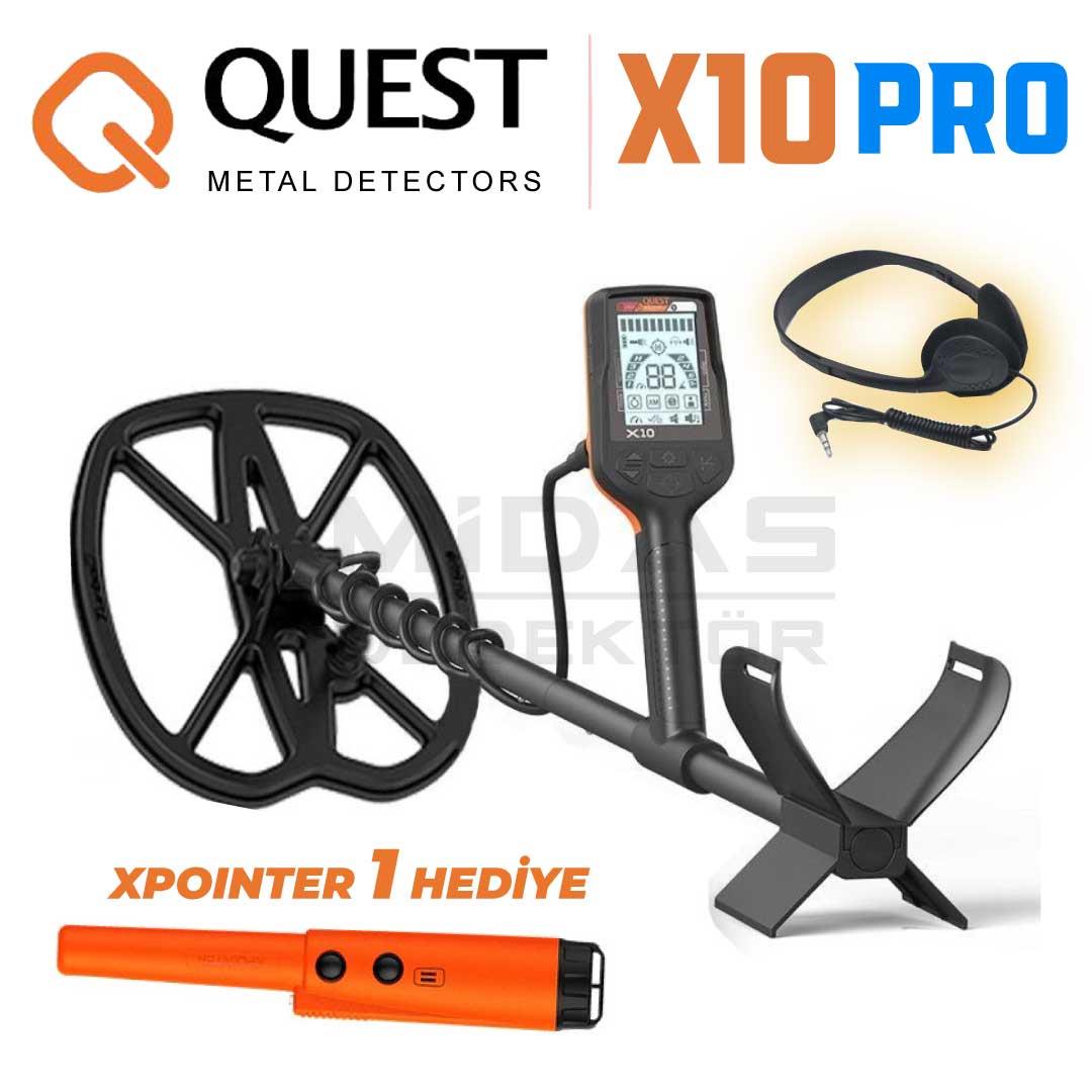 QUEST X10 PRO SU GEÇİRMEZ DEDEKTÖR