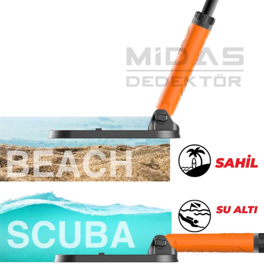 SCUBA TECTOR PRO SU ALTI DEDEKTÖRÜ&SAHİL ARAMA DEDEKTÖRÜ