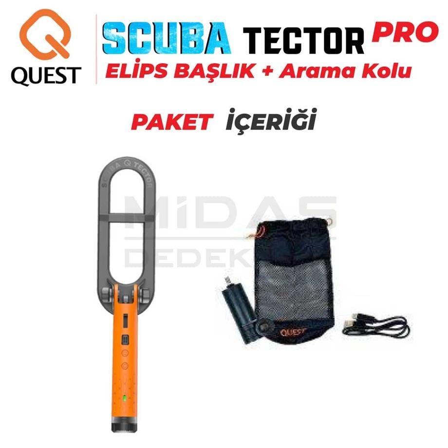 SCUBA TECTOR PRO SU ALTI DEDEKTÖRÜ&SAHİL ARAMA DEDEKTÖRÜ